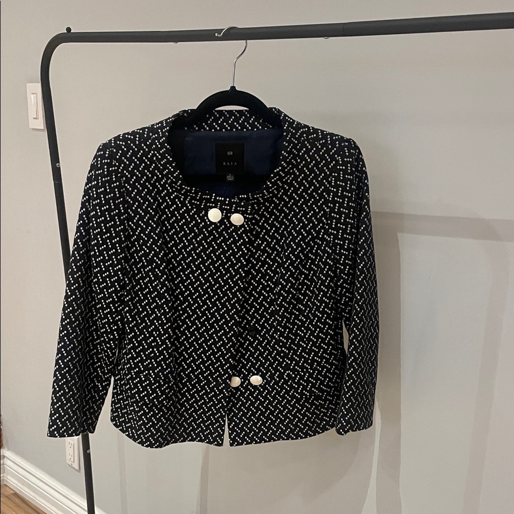 Baia Navy Blazer/Jacket - Size 8